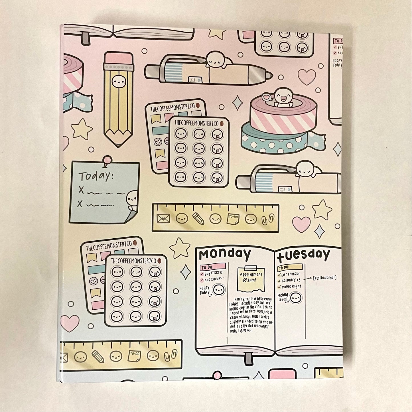 TheCoffeeMonsterzCO Sticker Binder