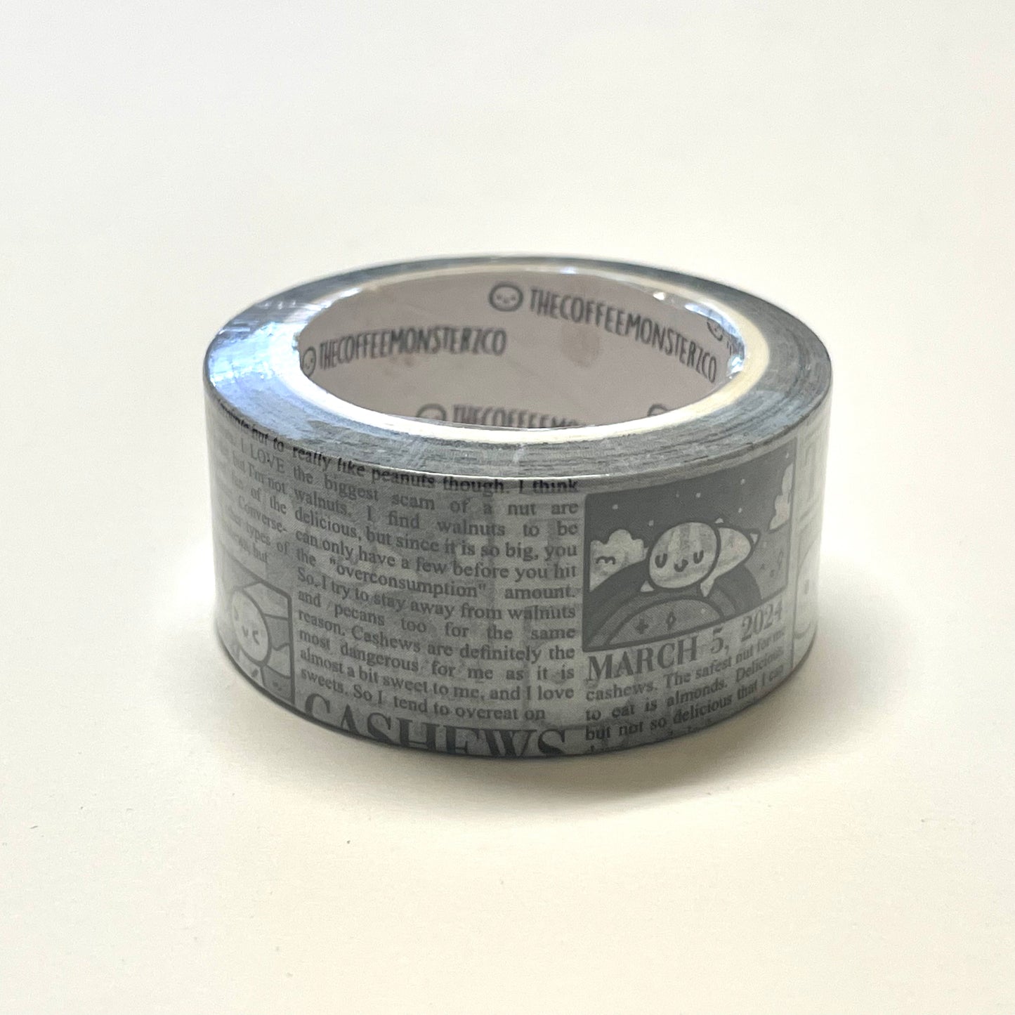 LIMIT 2 PER PERSON: TheCoffeeMonsterzCO Breaking News Washi Tape