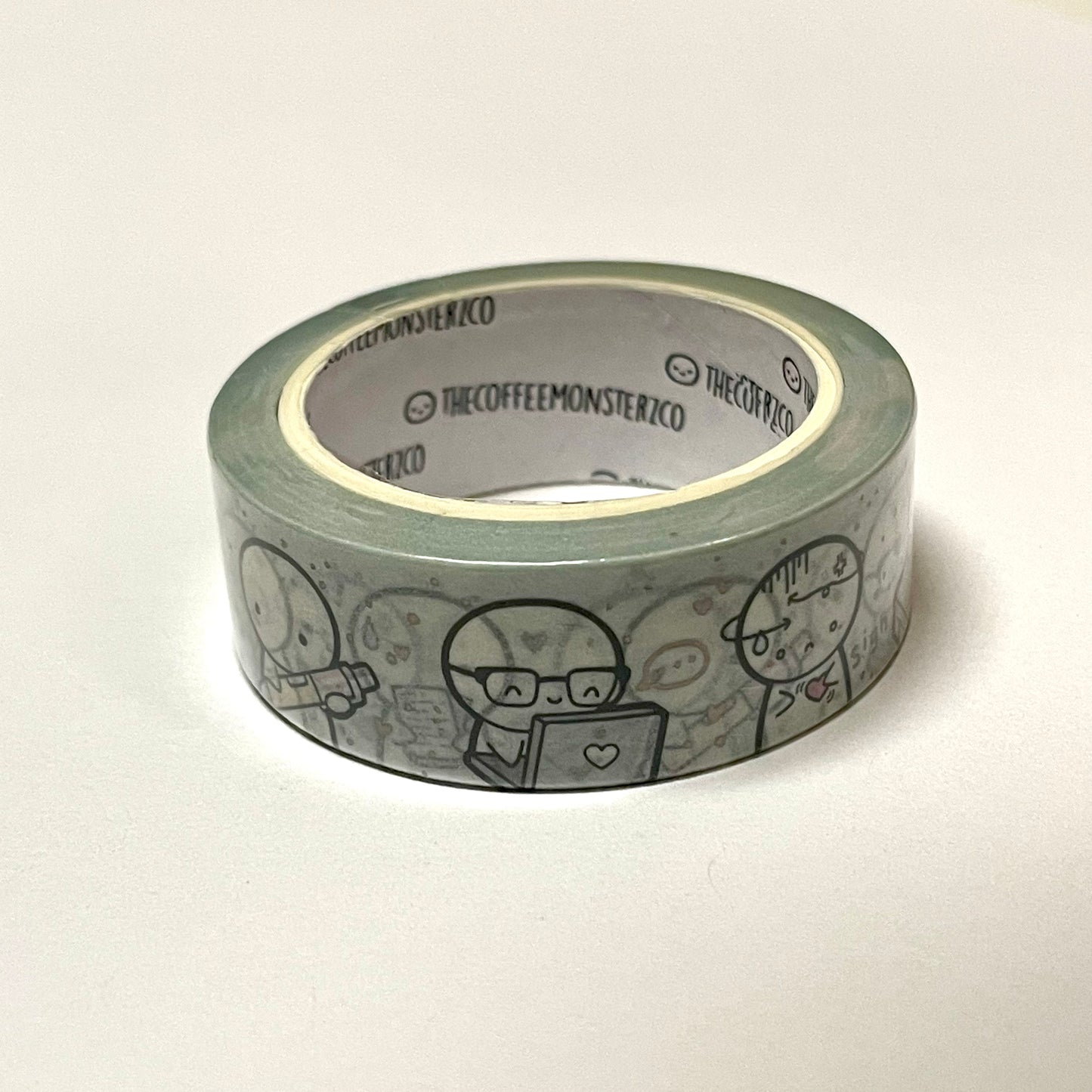 LIMIT 2 PER PERSON: TheCoffeeMonsterzCO Working Time 3.0 Washi Tape