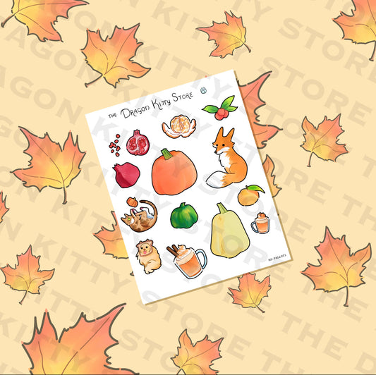 Autumn Deco Stickers