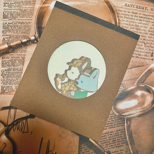 Purrlock Holmes Small Notepad