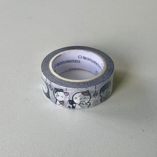 [LIMIT 1 PER PERSON] TheCoffeeMonsterzCO Cozy Halloween 2.0 Washi Tape