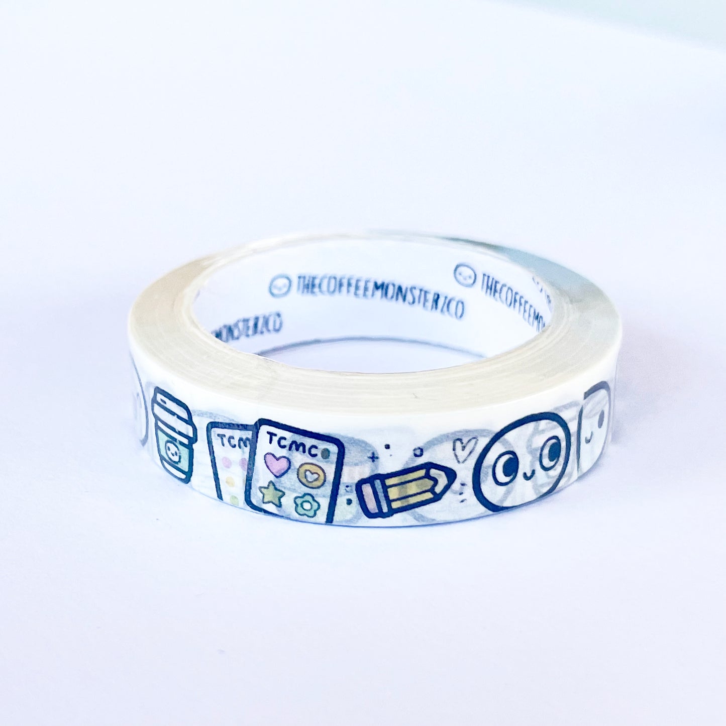 TheCoffeeMonsterzCO Peeking Desk Critters Washi Tape