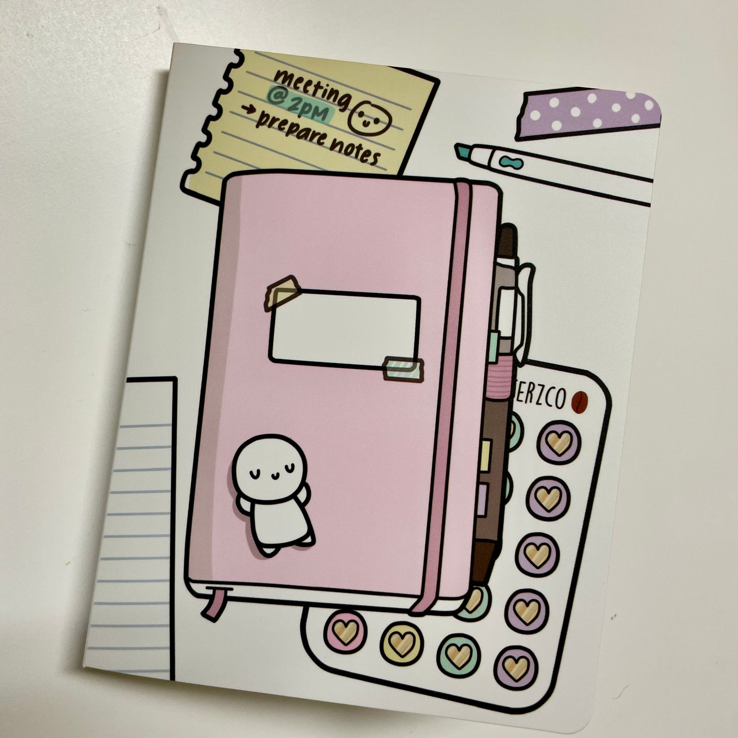 LIMIT 1 PER PERSON: TheCoffeeMonsterzCo Meeting Essentials Sticker Photo Album