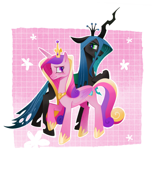 My Little Pony: Princess Cadance and Queen Chrysalis